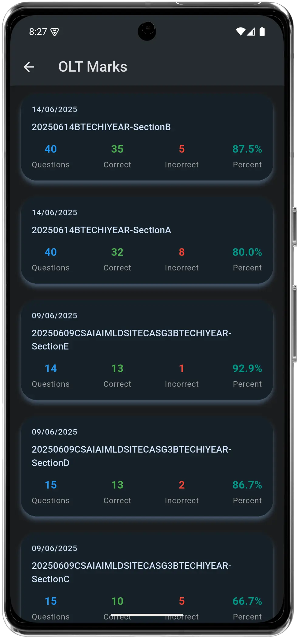 olt marks preview